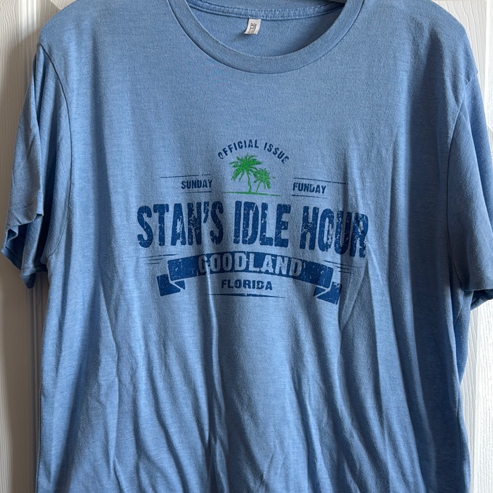 Stan's Idle Hour Blue T-Shirt
